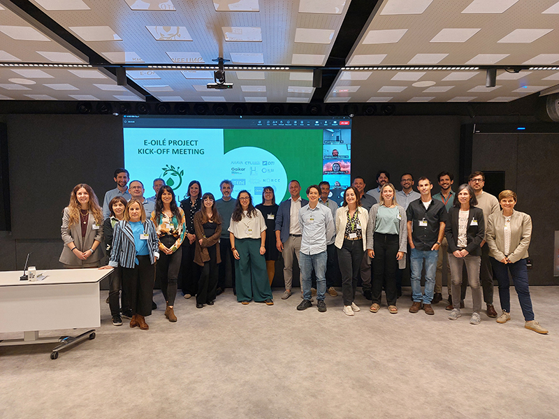 From waste to sustainable packaging: the Horizon Europe Project E-OilÉ launches across Europe